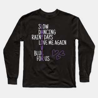 Layover - V of BTS (Kim Taehyung) Long Sleeve T-Shirt